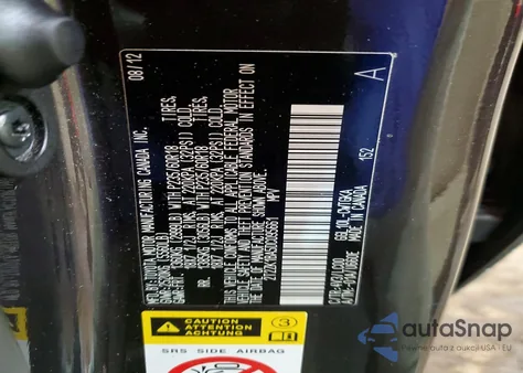 2013 Lexus Rx 350 z USA, uszkodzony, nr VIN 2T2ZK1BA5DC095661